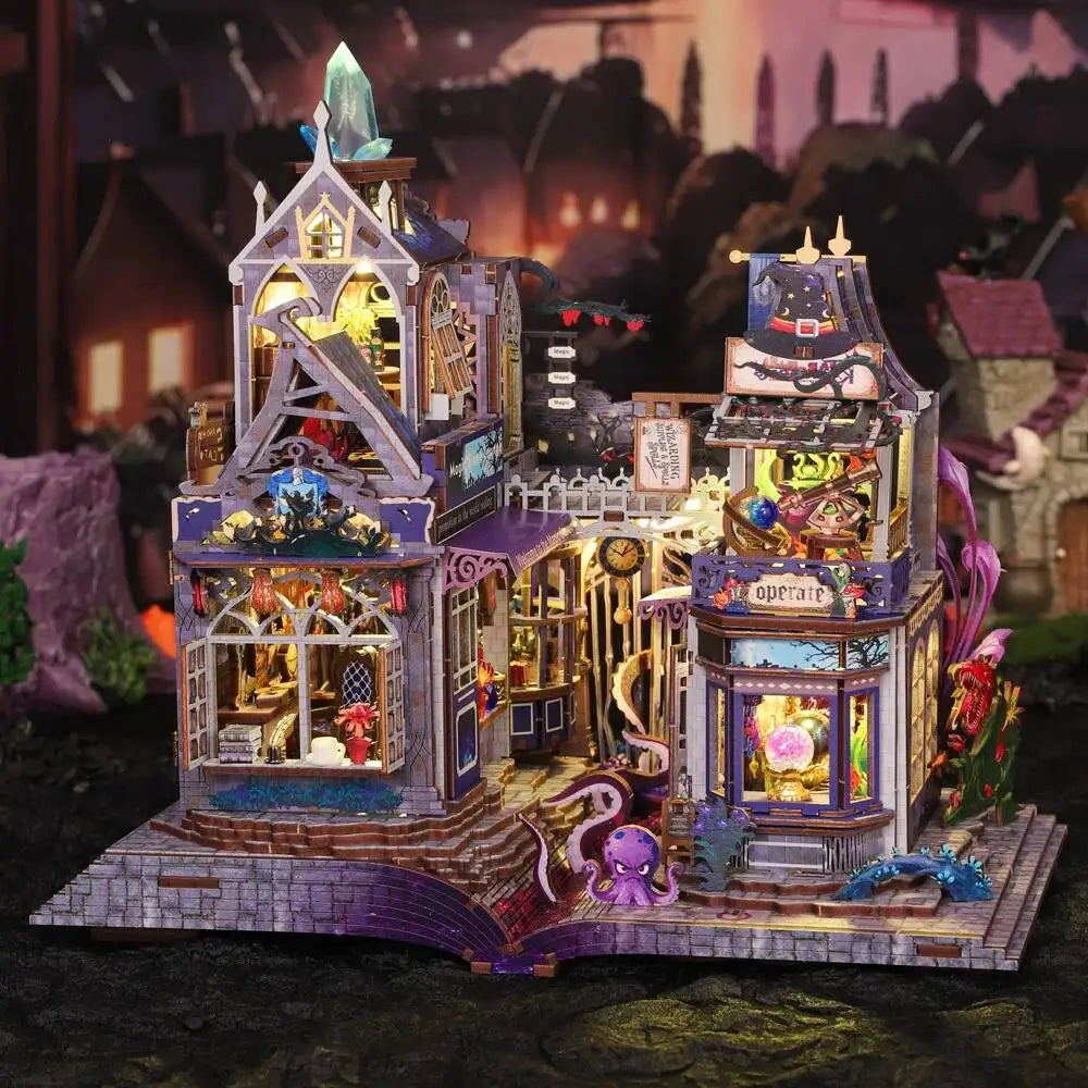 Wooden Miniature House Kit – The Gate of Secret Realm