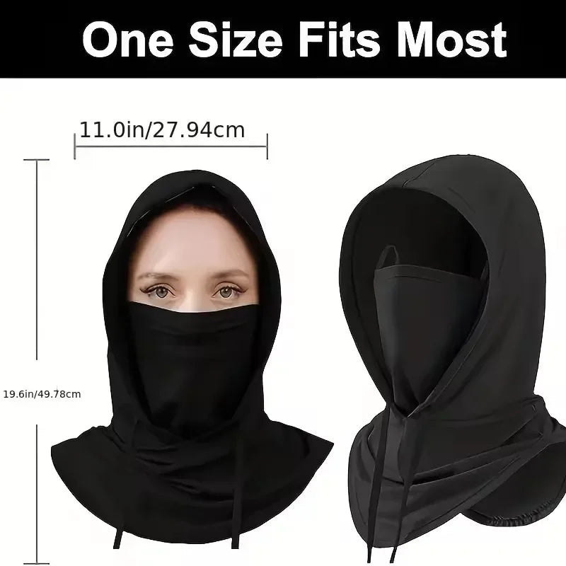UV Protection Balaclava Face Mask with Neck Cover