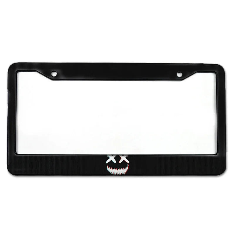 Custom Aluminum License Plate Frame with HD Design