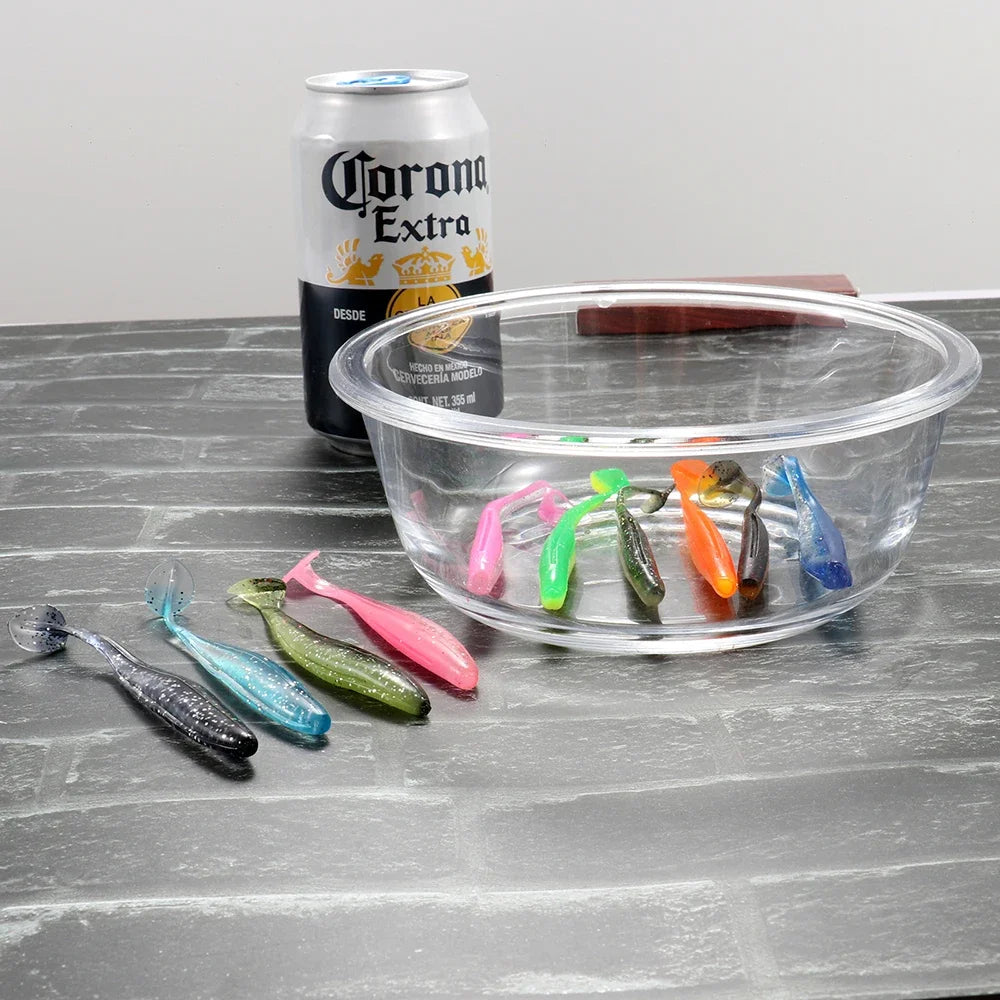 Realistic Soft Bait Fishing Lures with Jig Heads