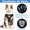 Escape-Proof Mesh Cat Harness with Reflective Vest