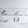 Ukiyo-e Art PBT Keycaps with Side-Engraved Translucent Design