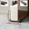 Flexible Door Draft Stopper with Soundproofing Seal