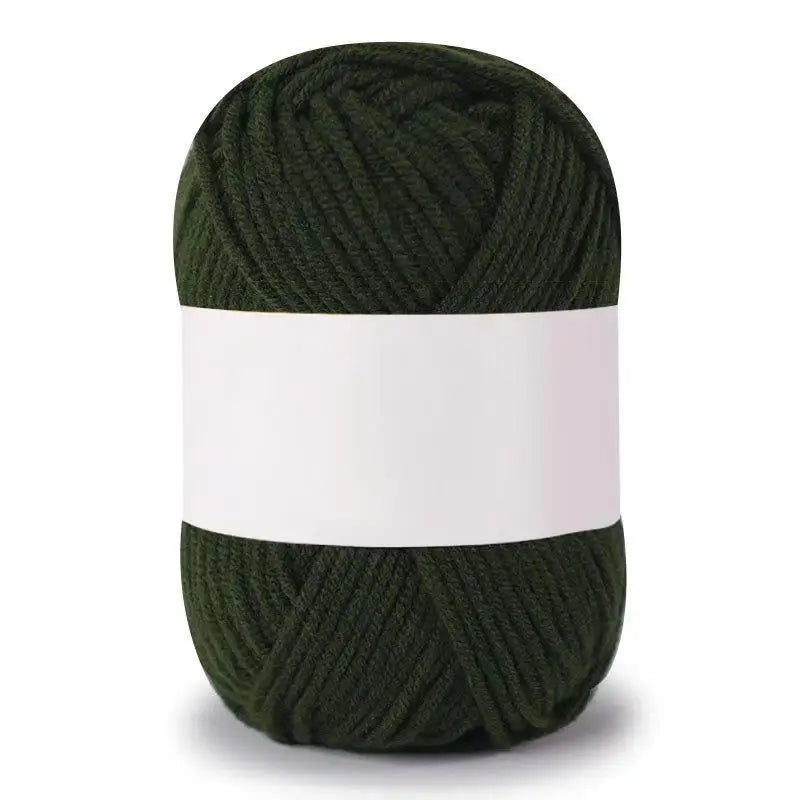 Soft Milk Cotton Knitting Yarn – Anti-Pilling 4ply Yarn for Crochet & Knitting