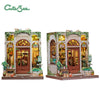 Book Nook DIY Wooden Miniature Kit with LED Lighting