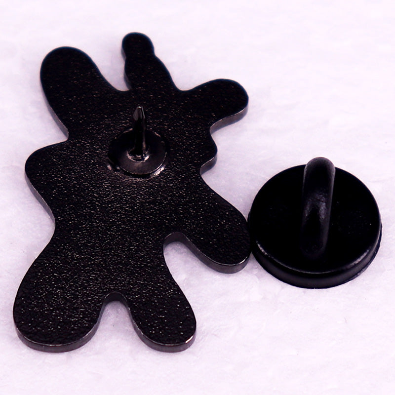 Green Plankton Enamel Pin Brooch