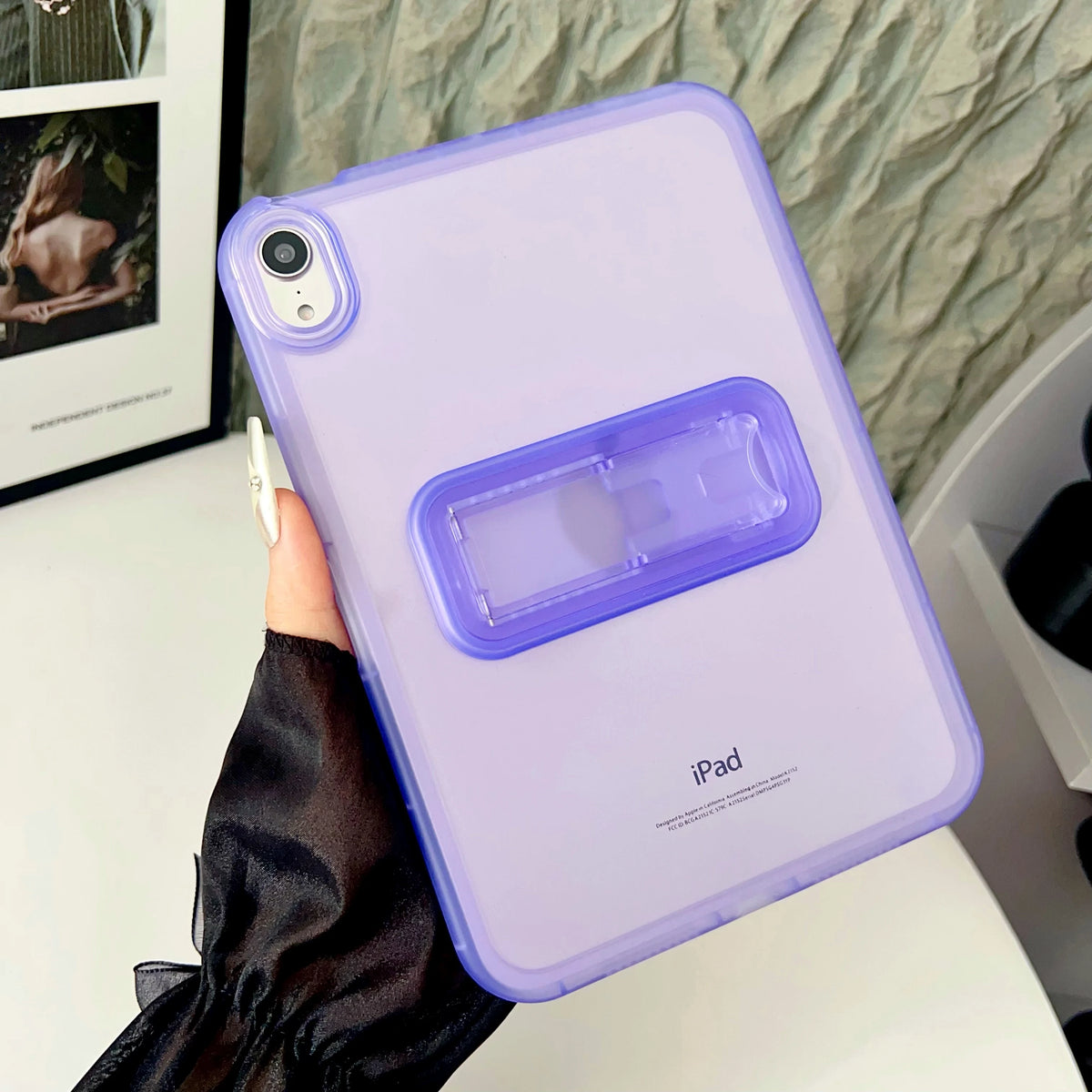 Shockproof Stand Case for iPad with Built-in Kickstand