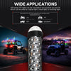 2-Pack LED Whip Lights with App & Remote Control