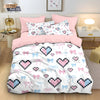 Kawaii Duvet Cover Set with Matching Pillowcases