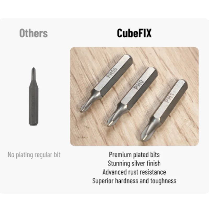 55-in-1 Magnetic Screwdriver Set with Foldable Storage Case