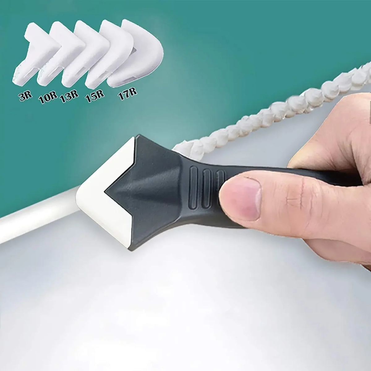 5-in-1 Silicone Caulk Remover and Smoother Kit