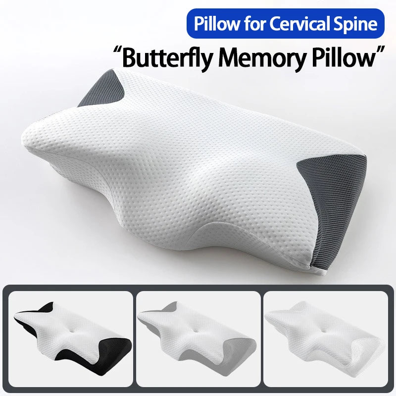 Ergonomic Memory Foam Cervical Pillow