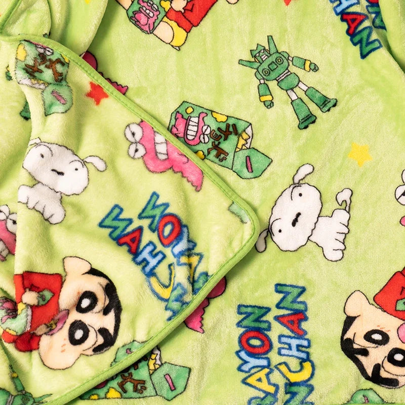 Crayon Shin-chan Themed Plush Blanket
