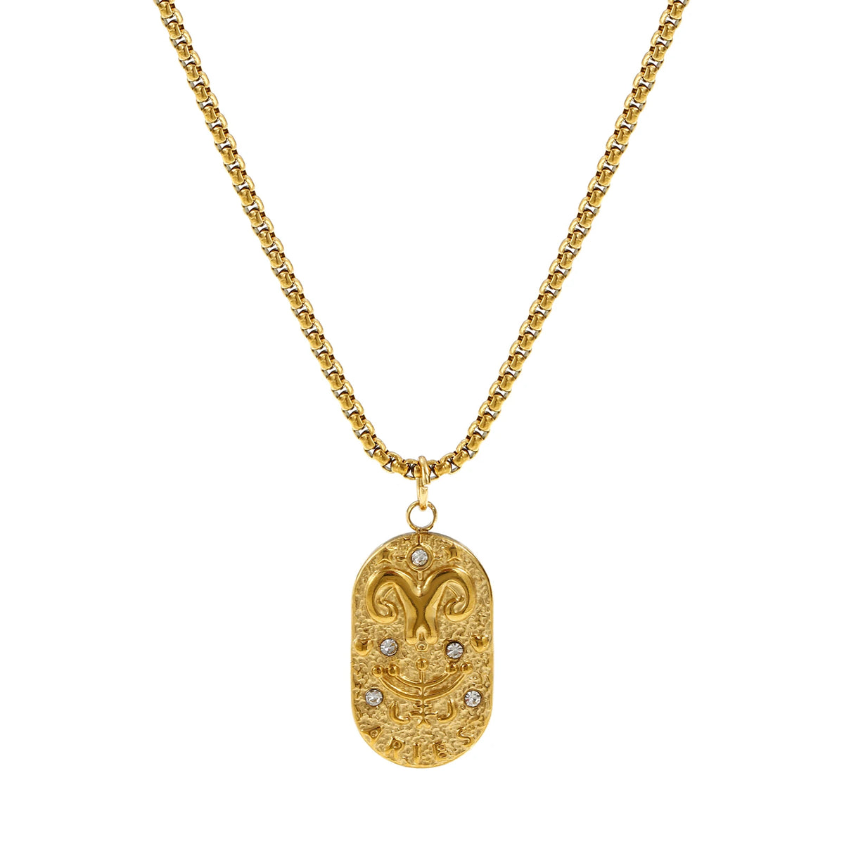 18K Gold Plated Constellation Pendant Necklace