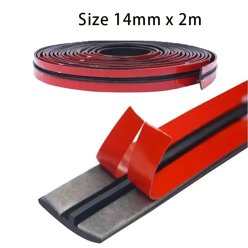 Car Weatherstrip Seal with Anti-Collision Edge Protection