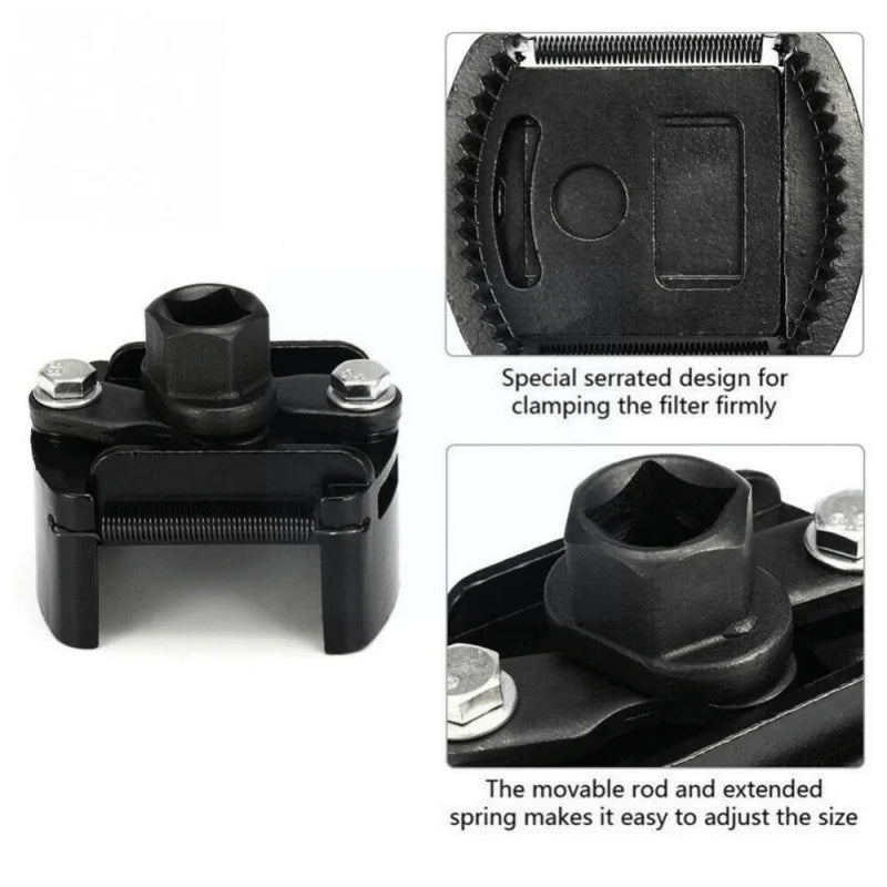 Llave Ajustable para Filtro de Aceite (60-80 mm)