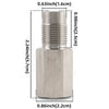 Stainless Steel Mini Catalyst Sensor Adapter (M18 x 1.5)