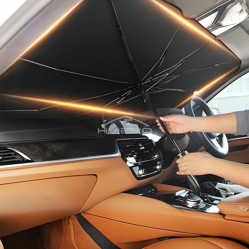 Foldable Car Windshield Sunshade Umbrella with UV Protection