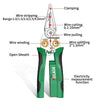 8-in-1 Multifunctional Wire Stripping Pliers with Electrical Test Function