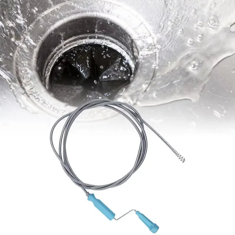 Flexible Drain Auger with Ergonomic Handle