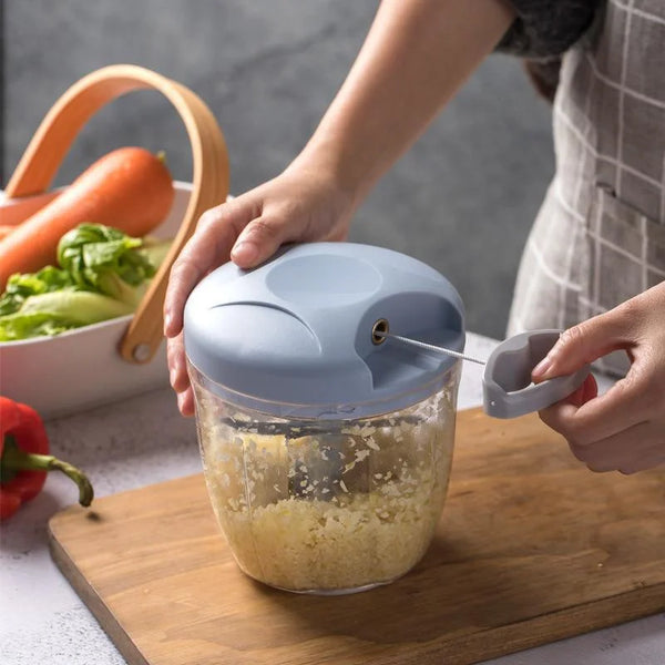 Manual Garlic Chopper & Vegetable Mincer