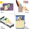 Cartoon Anime Flannel Throw Blanket in Candy Girl Design