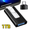 4-in-1 USB 3.0 Flash Drive for iPhone, iPad, and More