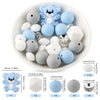 Cartoon Animal Silicone Focal Beads for Jewelry Making