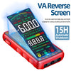 Professional 6000-Count Digital Multimeter with NCV Detection and Rechargeable Battery