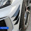 Universal Front Bumper Lip Splitter Fins (6-Piece Set)