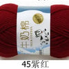 Milk Cotton Crochet Yarn – Soft, Durable Knitting Thread in 91 Colors