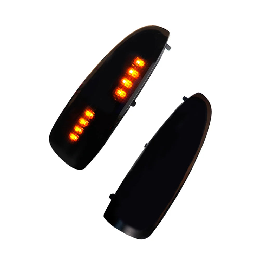 Amber LED side mirror turn signal lights for Ford Super Duty and Excursion vehicles