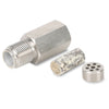 Stainless Steel Mini Catalyst Sensor Adapter (M18 x 1.5)