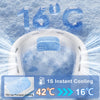 Portable Neck Cooler Fan with LED Display