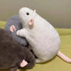 Realistic Rat Plush Toy – Cute Soft Stuffed Animal for Snuggling