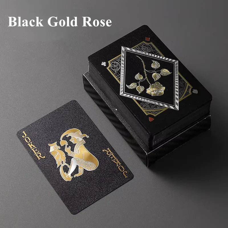 Premium Waterproof Playing Cards - Gold Foil Finish