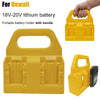 Wall-Mounted Battery Storage Rack for Dewalt 18V & 20V Li-Ion Batteries