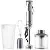 Batidora de Mano 4 en 1 con Vaso y Procesador