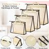 Transparent Dust-Proof Handbag Storage Bag with Hanging Hook
