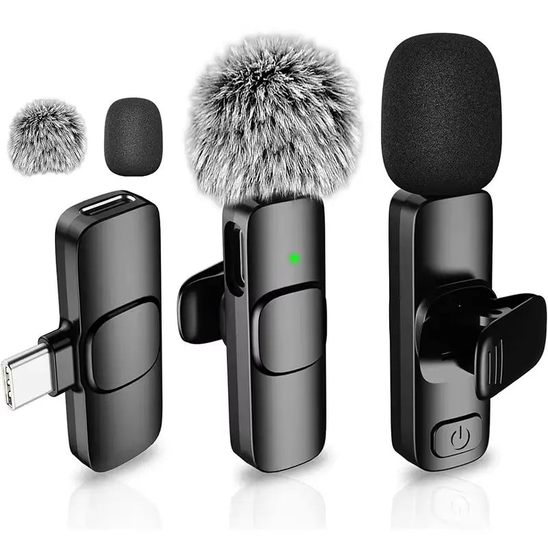 Wireless Lavalier Microphone with Noise Reduction