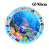 Ocean-Themed Inflatable Water Play Mat for Pets