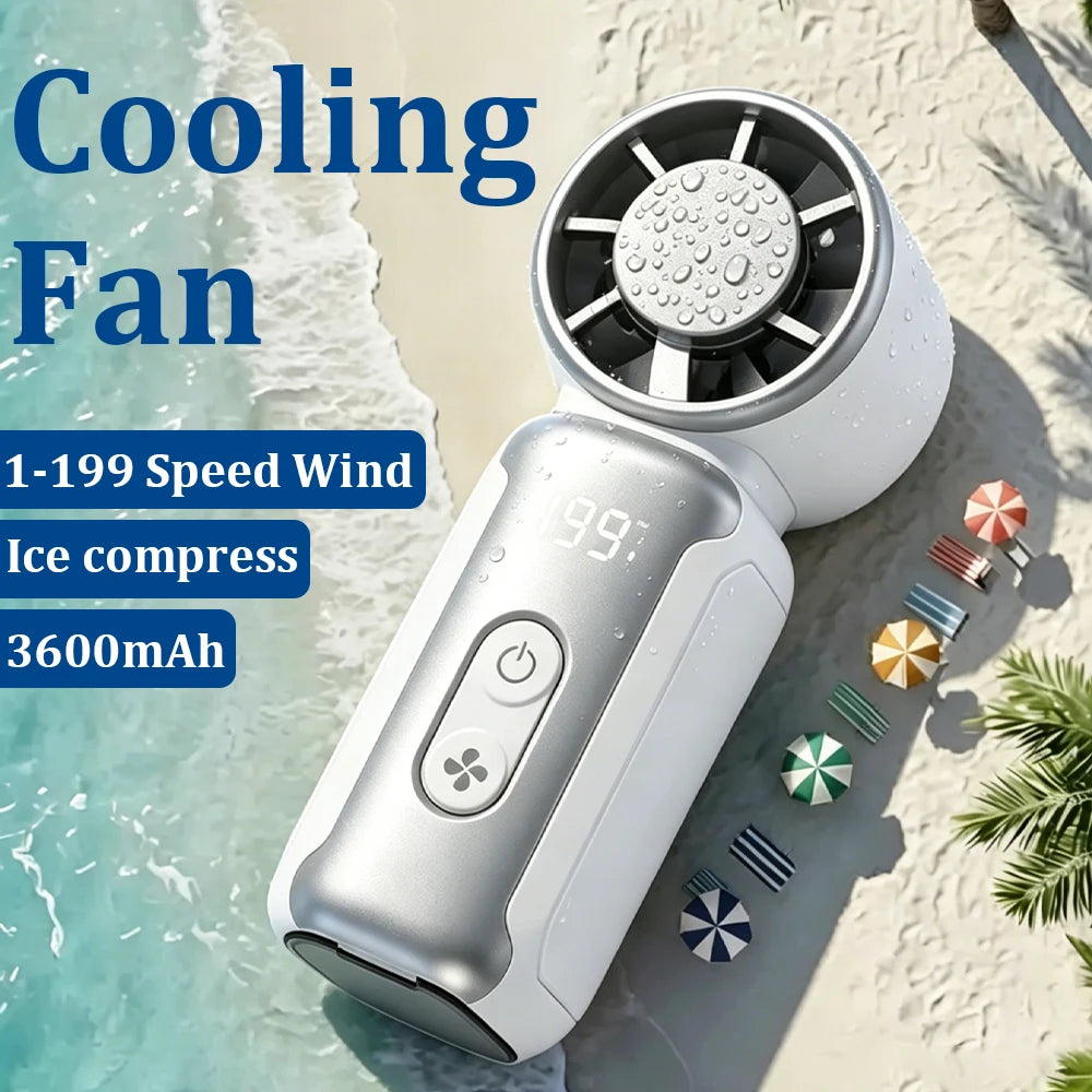 Portable Rechargeable Mini Handheld Fan