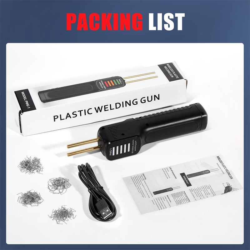 Cordless Rechargeable Plastic Welding Gun