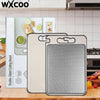 Stainless Steel Cutting Board with Measurement Guide