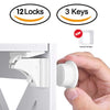 Magnetic Child Safety Cabinet Lock with Key