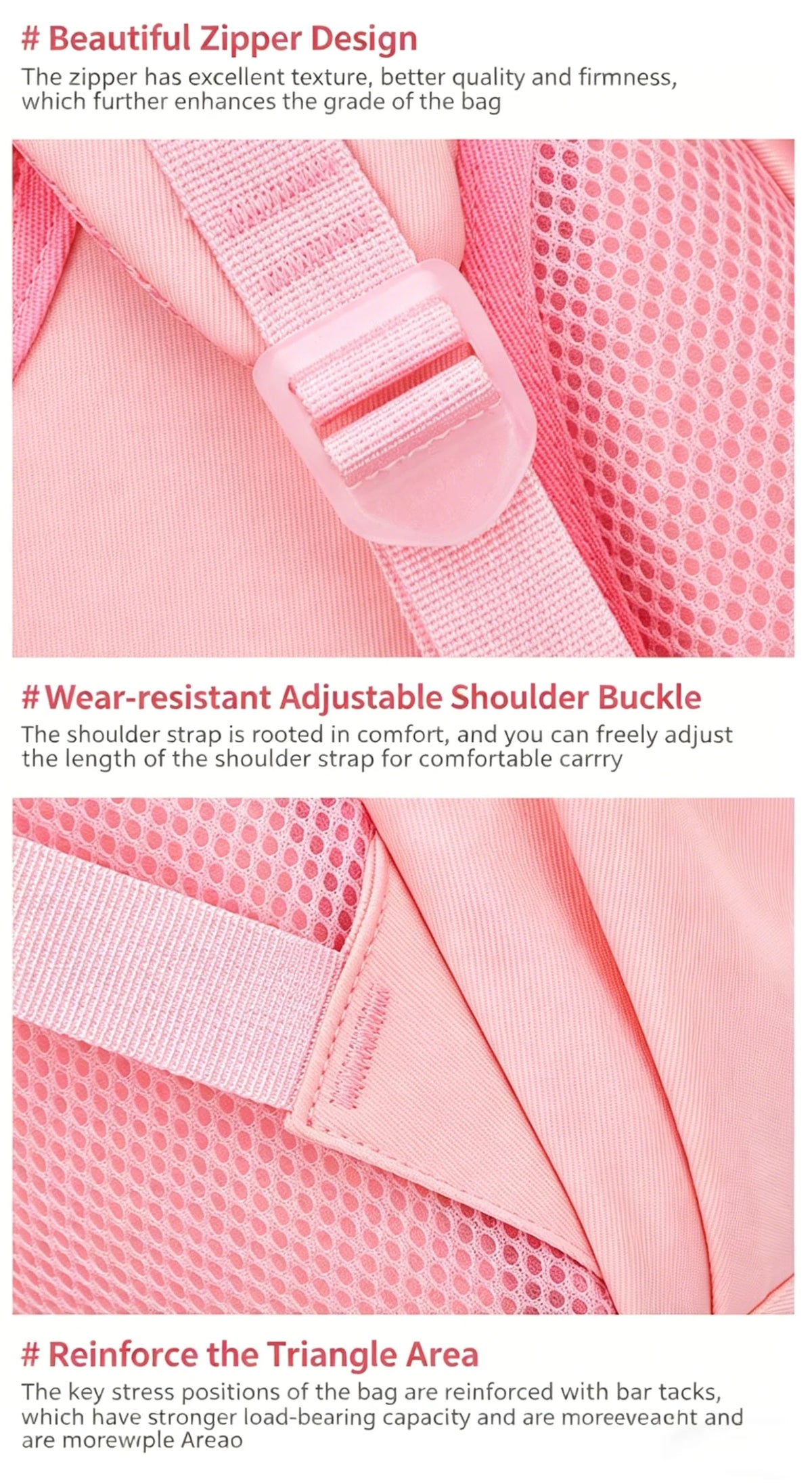 Lightweight Kids Backpack with Spine Protection