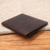 Vintage Slim Leather Card Holder Wallet for Men