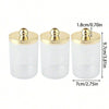 Clear Cotton Swab Holder with Lid