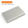Minimalist Metal RFID-Blocking Card Wallet