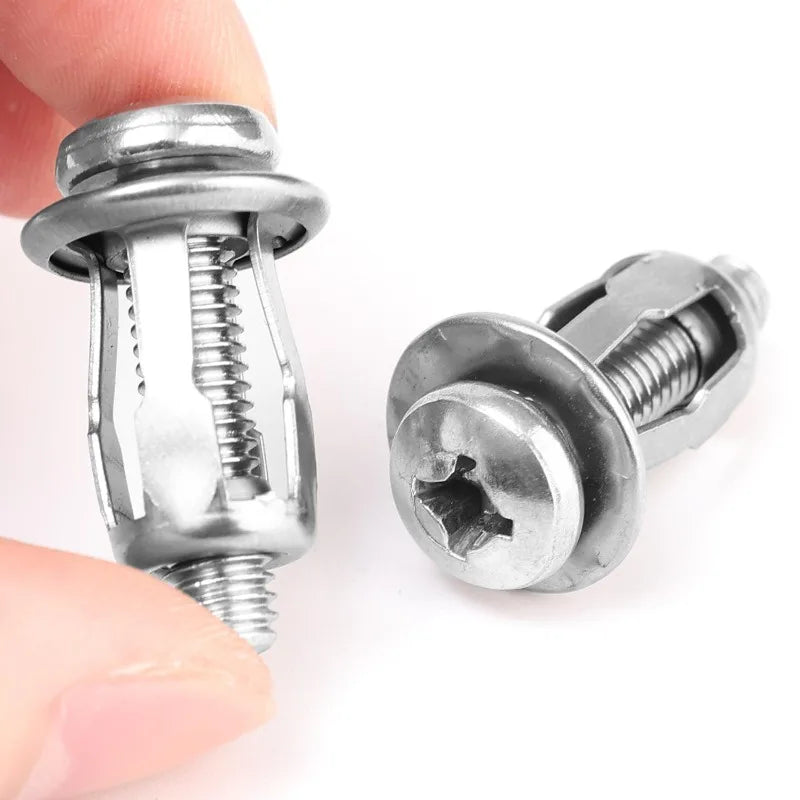 Stainless Steel Petal Rivet Nuts for Secure Panel and License Plate Mounting